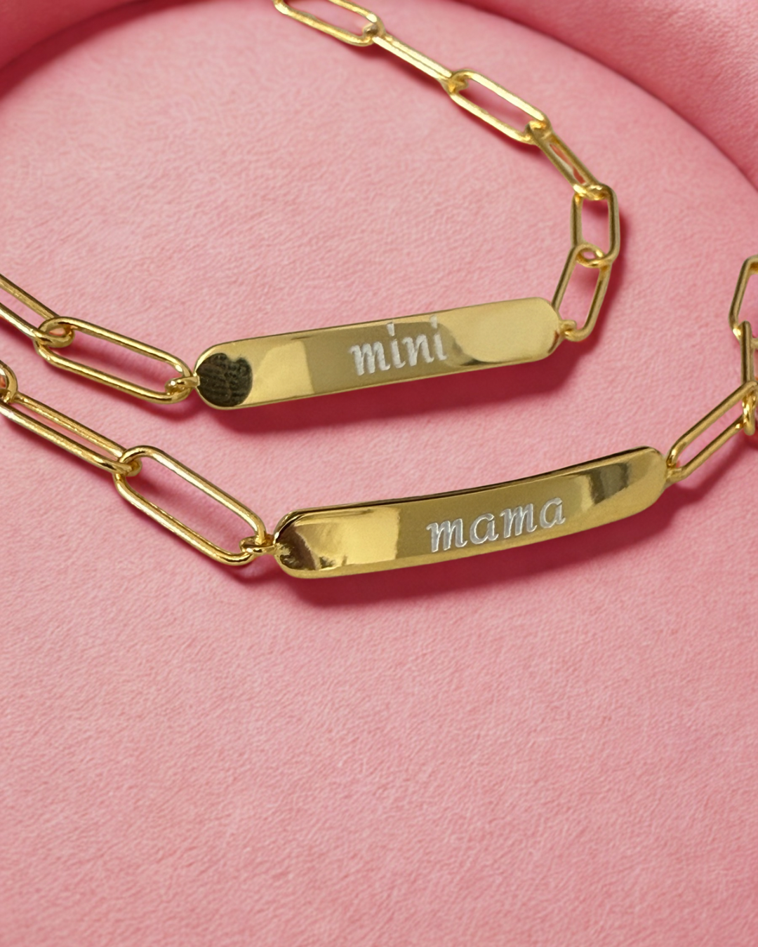 MAMA & MINI MATCHING PAPERCLIP BRACELETS