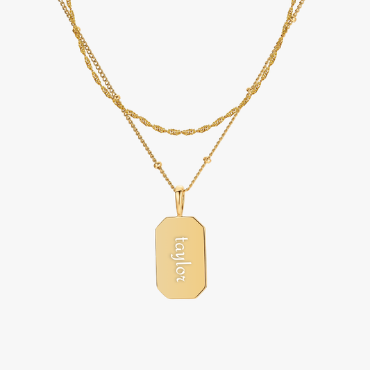 NAME TAG SINGAPORE LAYERING SET