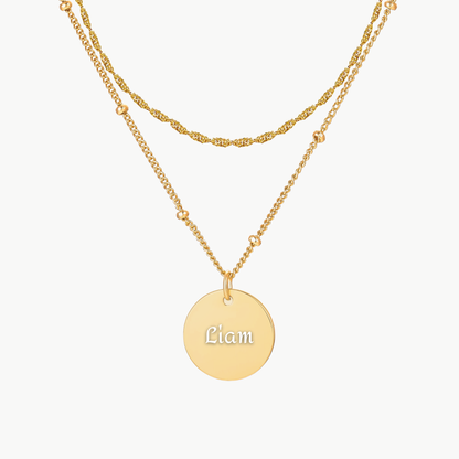 NAME DISC SINGAPORE LAYERING SET