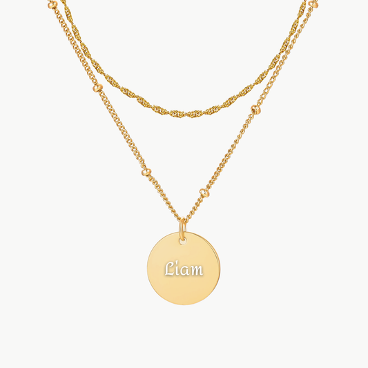 NAME DISC SINGAPORE LAYERING SET