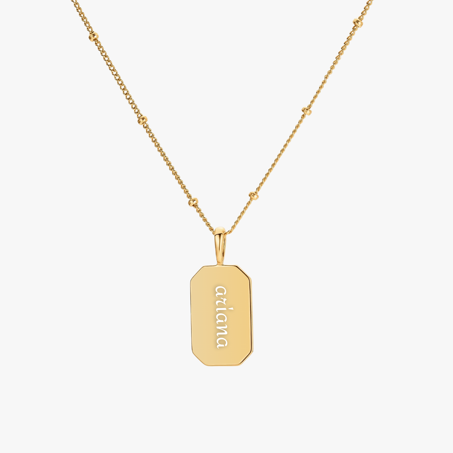 NAME TAG NECKLACE