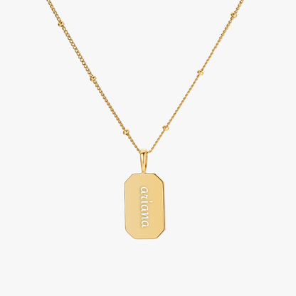 NAME TAG NECKLACE